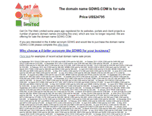 Tablet Screenshot of gdwg.com